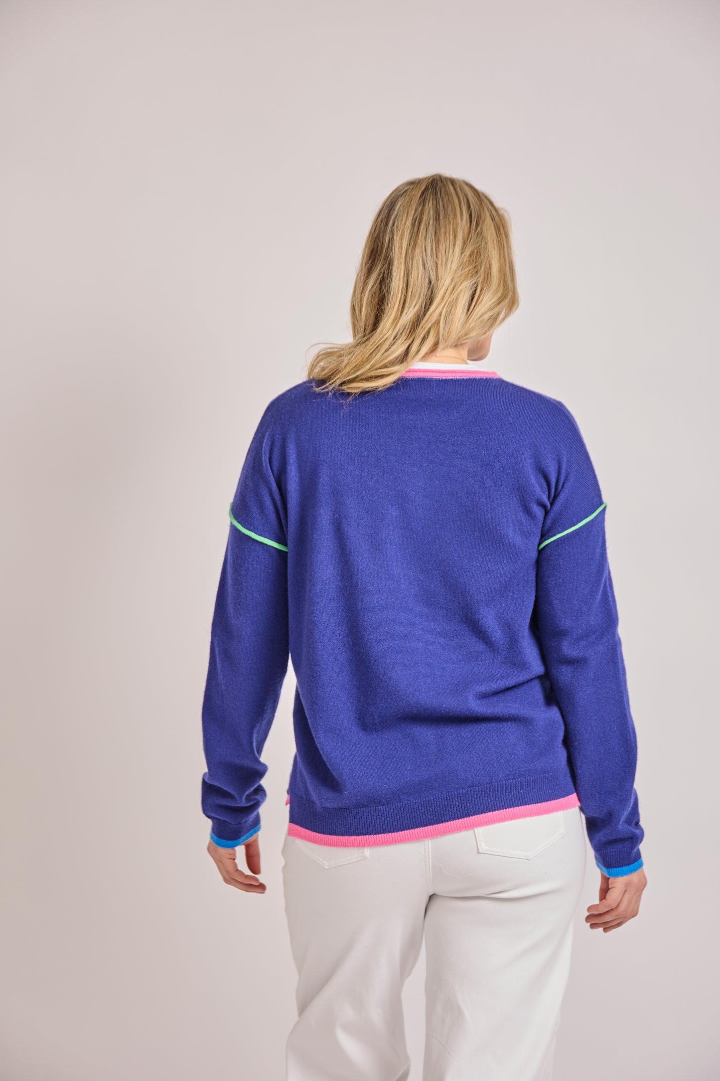 Izzy sweatshirt with coloured tipping