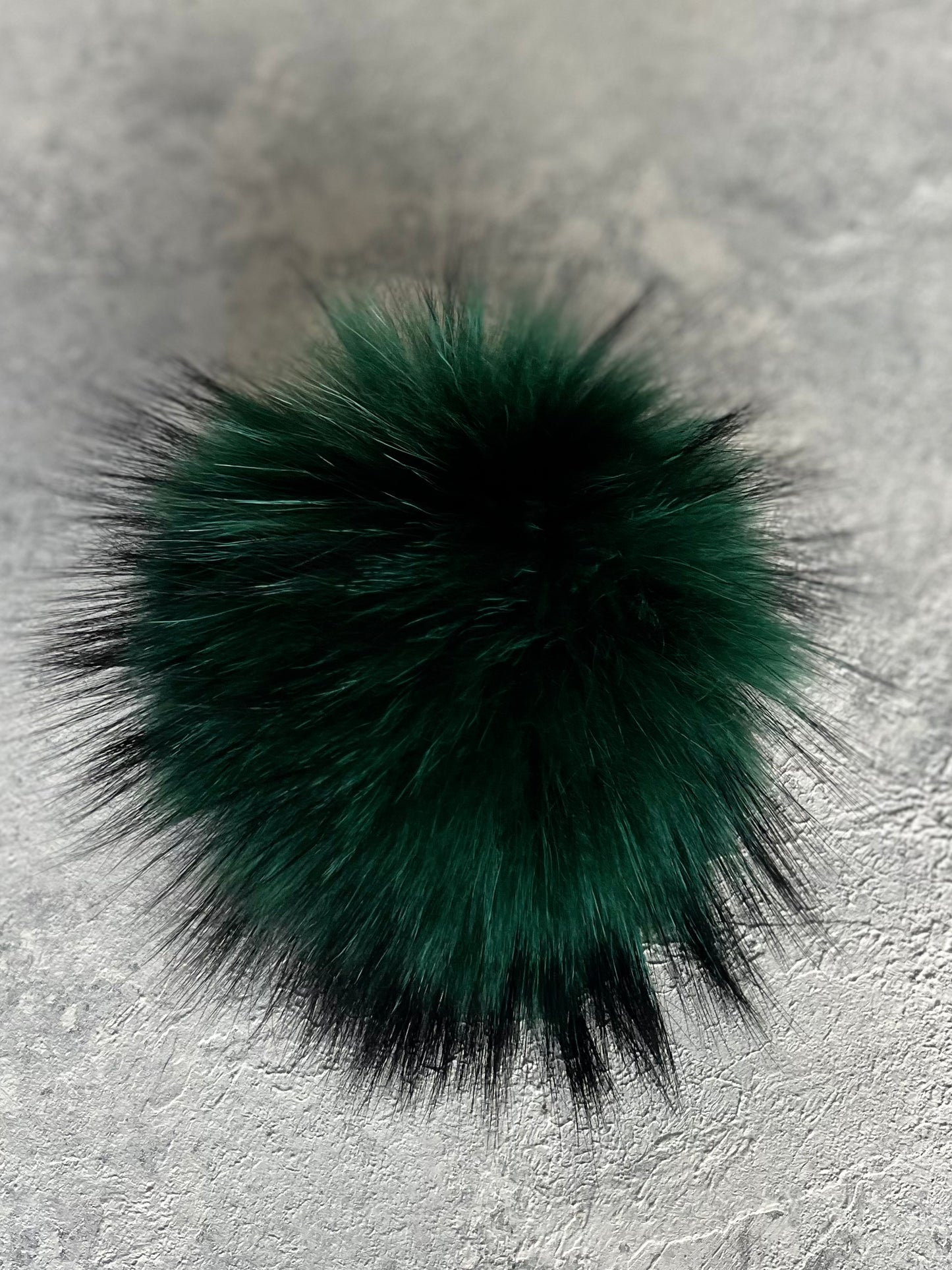 Luxury 12cm fur pompom