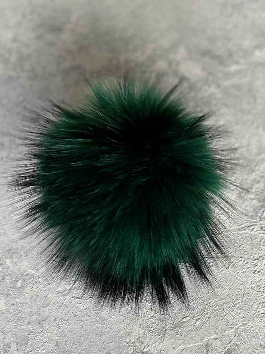 Luxury 12cm fur pompom