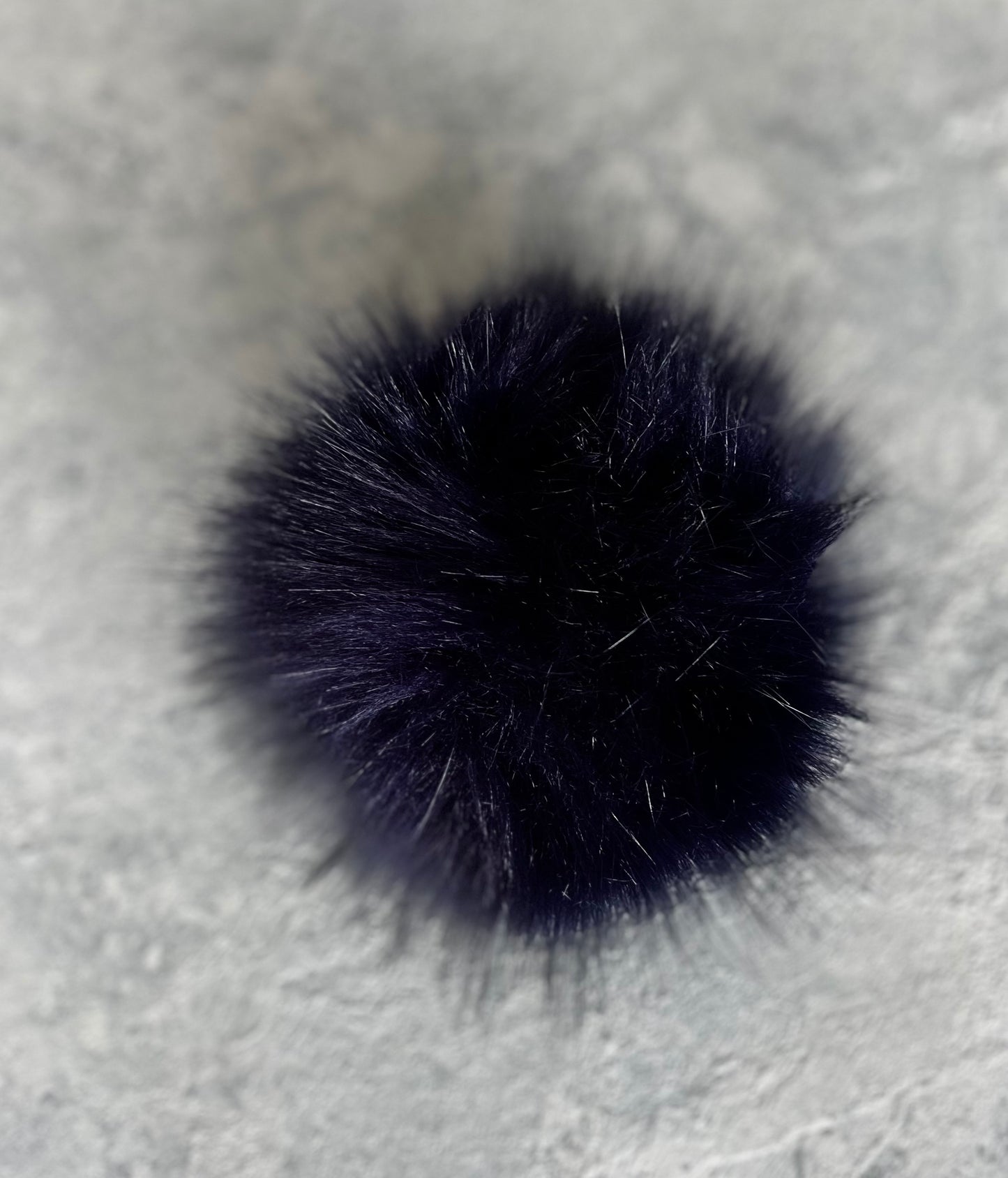 Luxury faux fur pompom