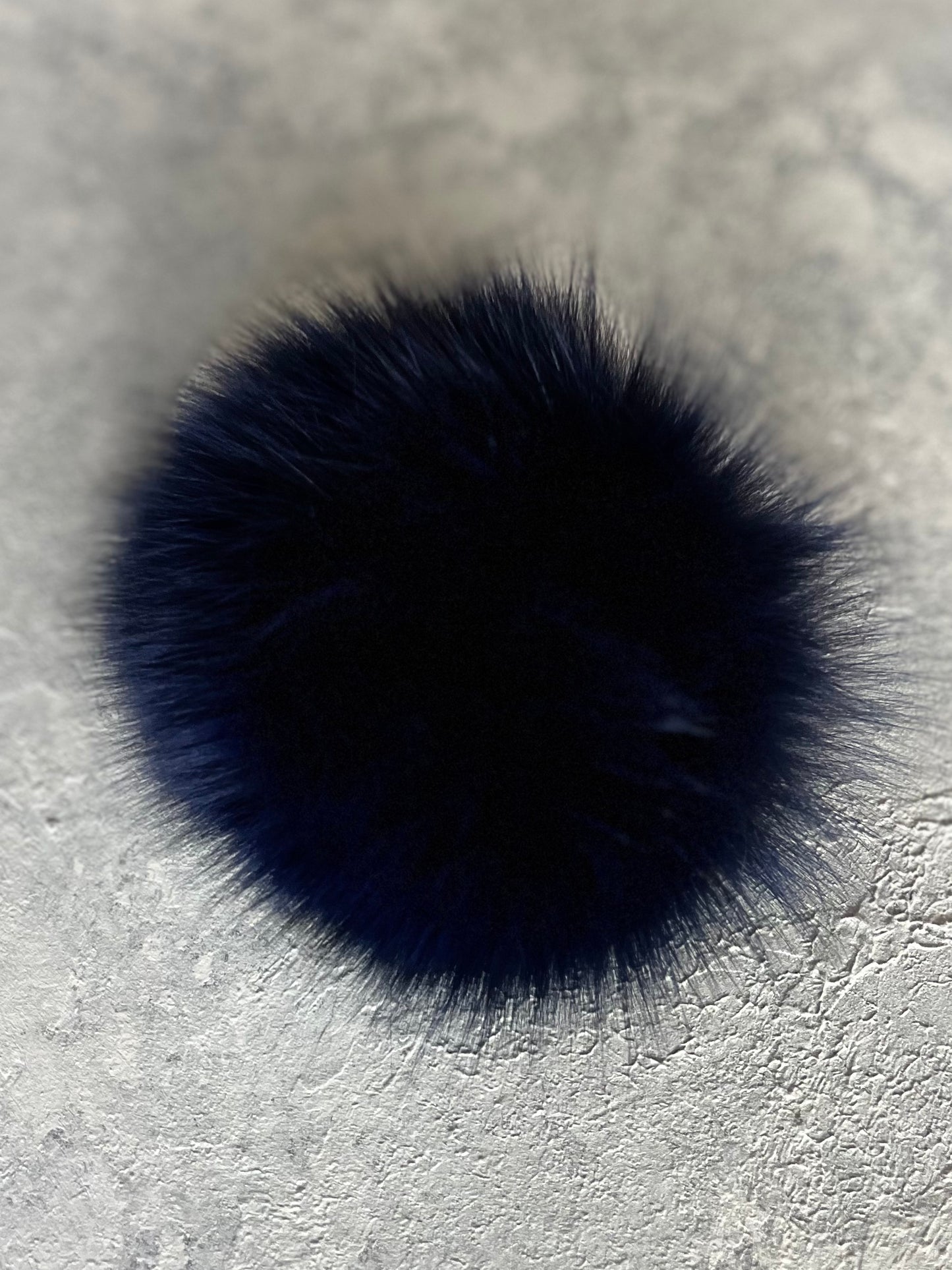 Luxury 12cm fur pompom